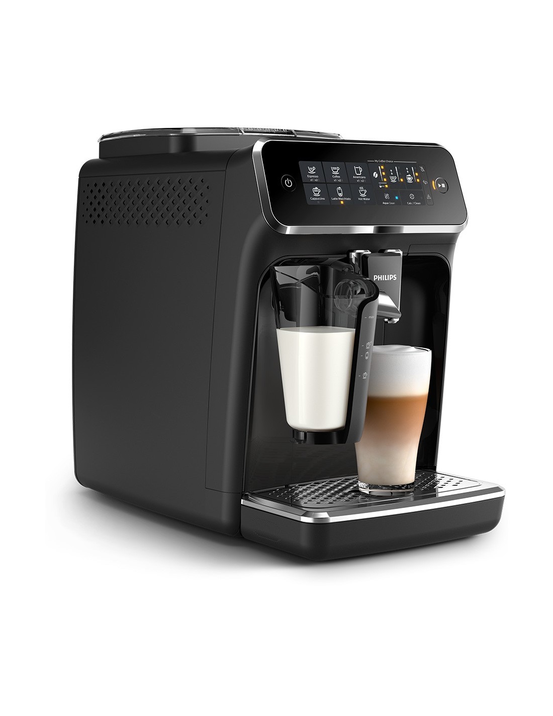 Cafetera espresso automática Philips Series 3200 con sistema LatteGo