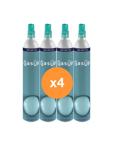 4 x Cilindro-CO2-60-lt.-SodaStream