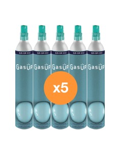 5 x Cilindro-CO2-60-lt.-SodaStream