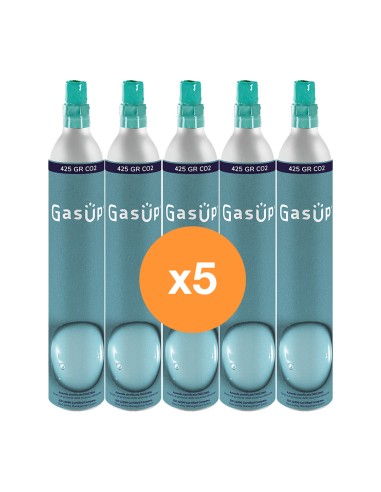 5 x Cilindro-CO2-60-lt.-SodaStream